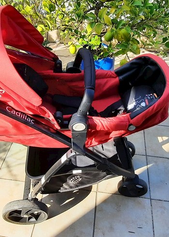 Kırmızı Casual Bebek Arabası - Görsel 5