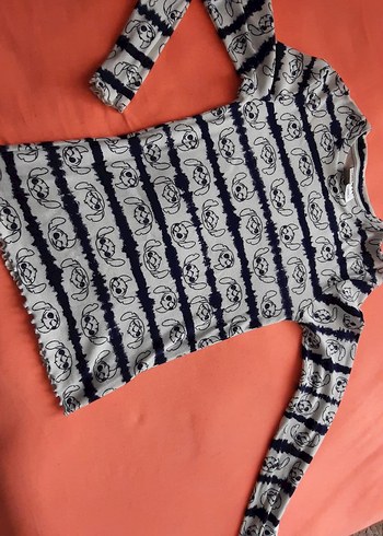 Kız Çocuk Uzun Kollu  Tişört - Görsel 6