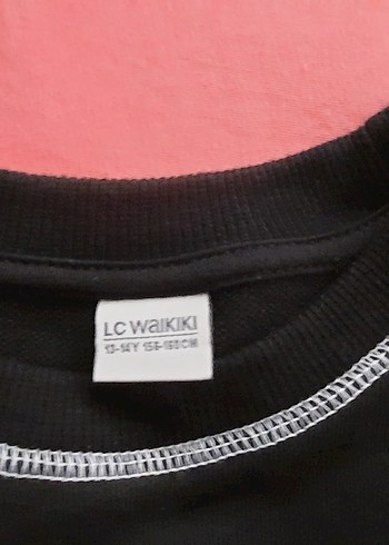 Kız Çocuk Siyah Baskılı T-shirt - Görsel 2