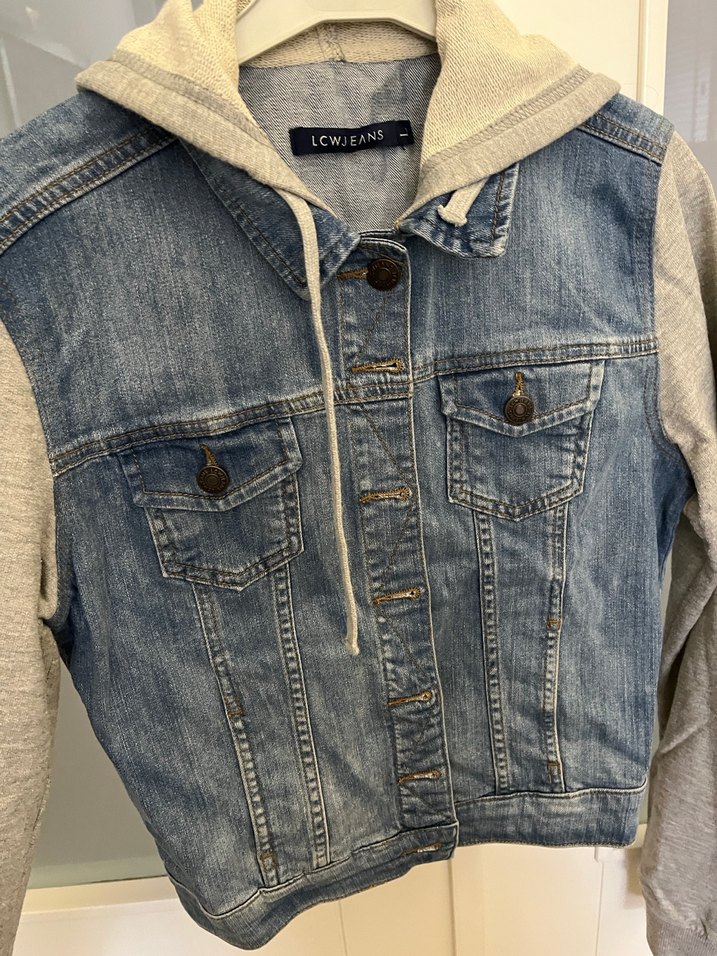 LCWJEANS Kadın Mavi Denim Ceket - Görsel 3