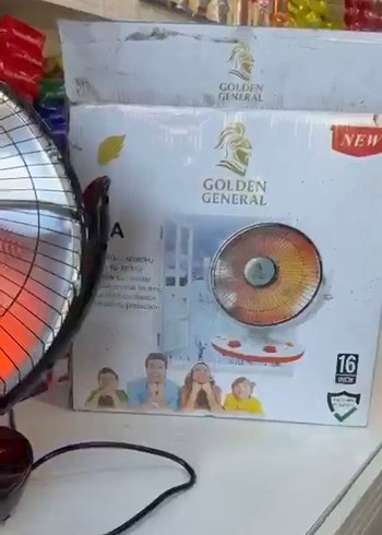 General gold 1200w masaüstü ısıtıcı - Görsel 2