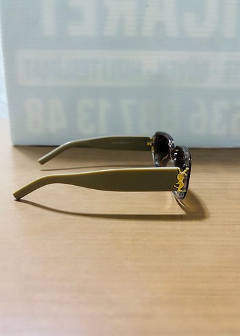 Şeffaf Bej Modern Klasik Kadın Güneş Gözlüğü - Görsel 2