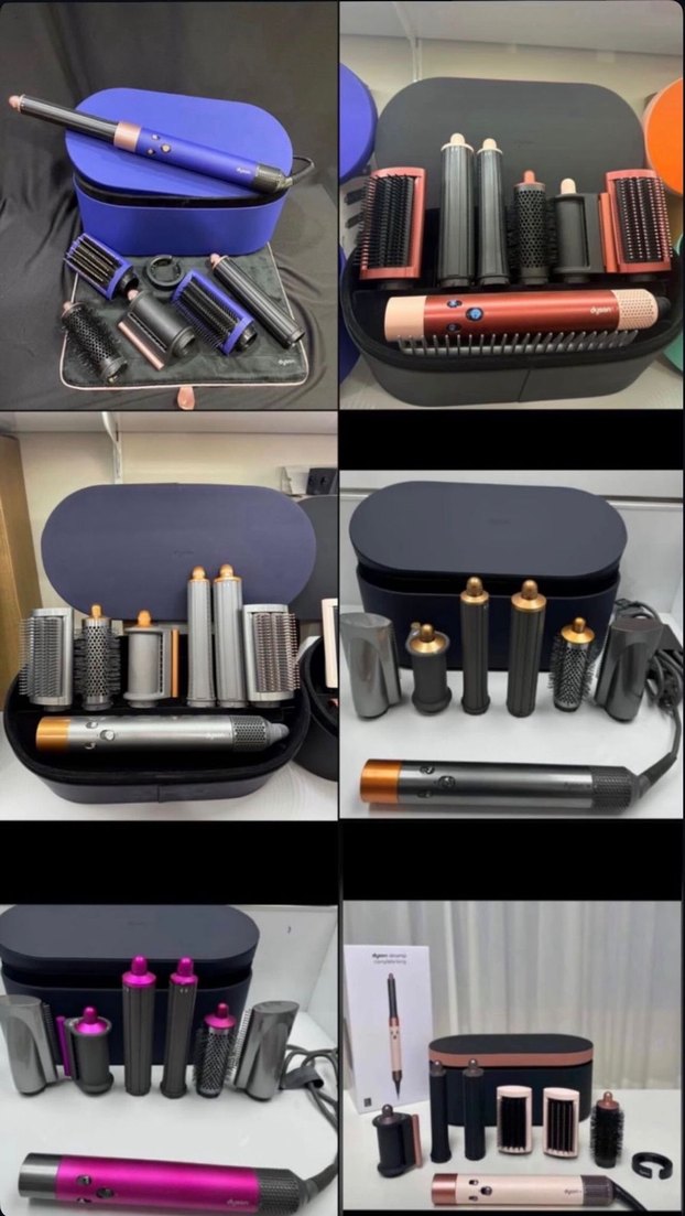 Çoklu Saç Şekillendirici Seti Beyaz ve Canlı Renkler - Görsel 2