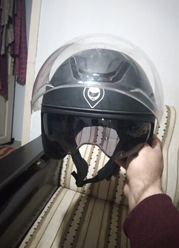 Beden Güneş gözlük vizörlü kaliteli kask