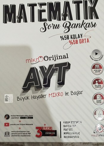 AYT Matematik Soru Bankası Mikroorijinal