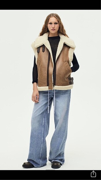Zara biker yelek