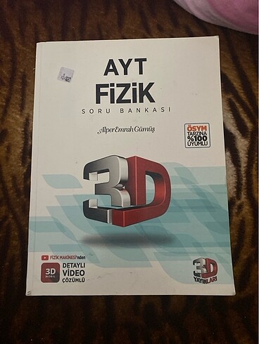 3d yayınları ayt fizik soru bankası