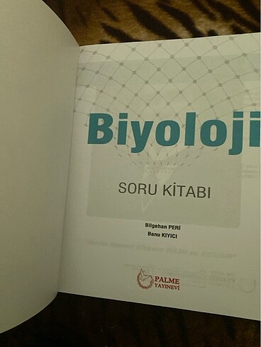  Beden Renk palme ayt biyoloji soru bankası