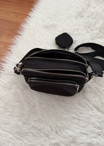 Mango Siyah Minimalist Kadın Omuz Çantası
