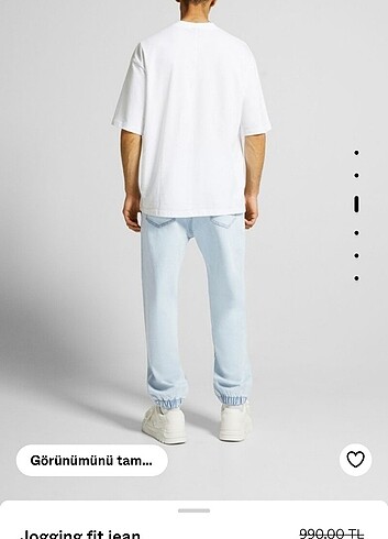 Bershka Jogger Jean Pantolon - Görsel 2