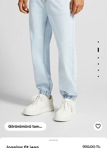 Bershka Jogger Jean Pantolon - Görsel 3