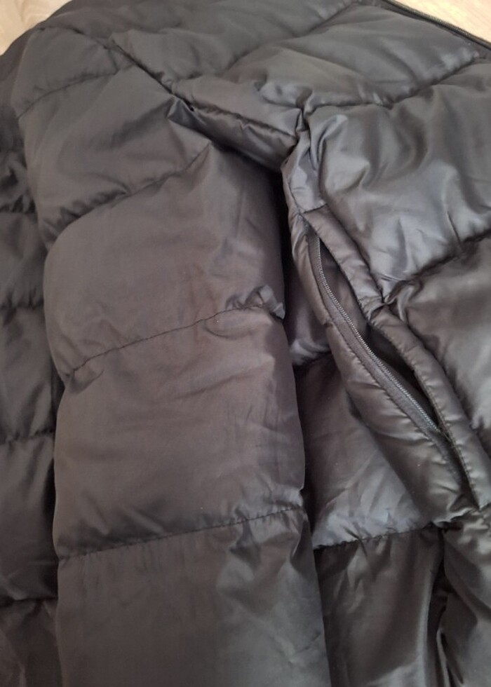 Şişme kalın mont kışlık - Görsel 5