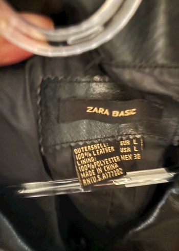 Siyah Düğmeli Deri Kadın Ceket - Görsel 2