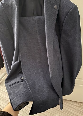 Erkek Lacivert Takım Elbise - Altınyıldız Clasics - Görsel 4