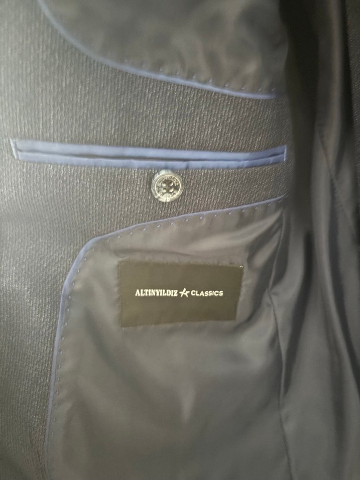 Erkek Lacivert Takım Elbise - Altınyıldız Clasics - Görsel 2