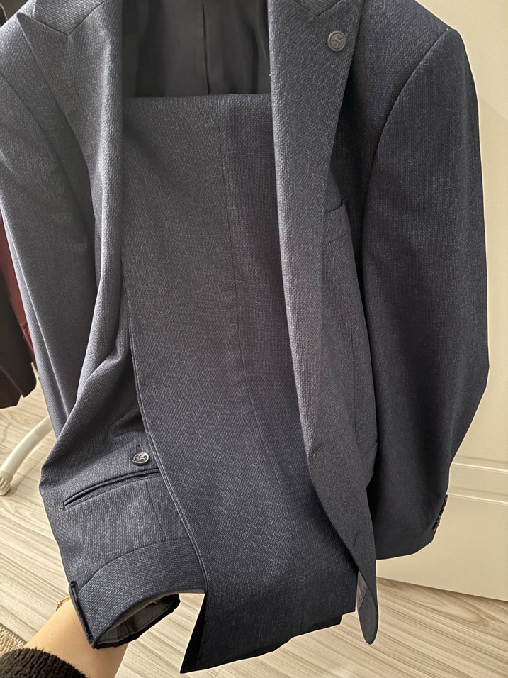 Erkek Lacivert Takım Elbise - Altınyıldız Clasics - Görsel 4