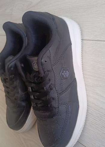 37 Beden siyah Renk Siyah Bağcıklı Kadın Sneakers