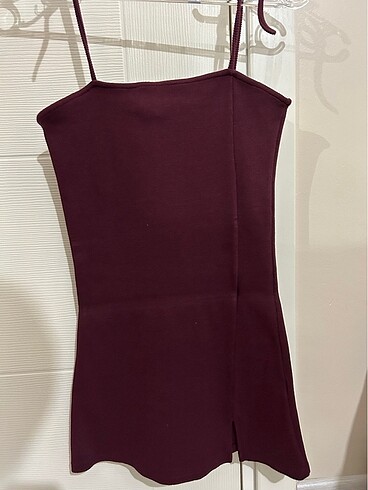 m Beden Pull bear mini elbise