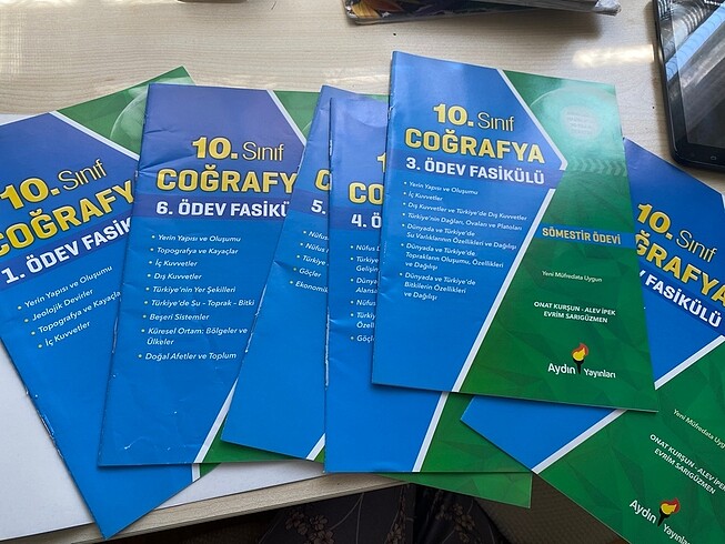 10. Sınıf Coğrafya Fasikül Kitap