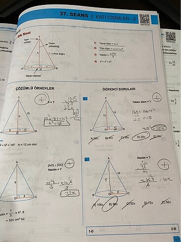 Beden Renk 11. Sınıf Okyanus 40 Seans Matematik