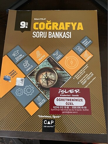 9. Sınıf Çap Coğrafya Soru Bankası