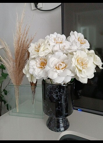 Madame Coco seramik vazo tüm çiçekler