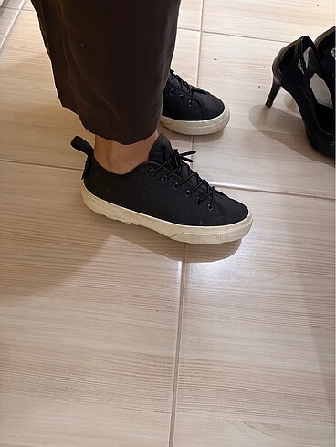 38 Beden siyah Renk Superga sneakers