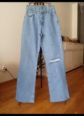 Wide leg jean