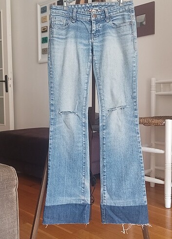 Wide leg jean