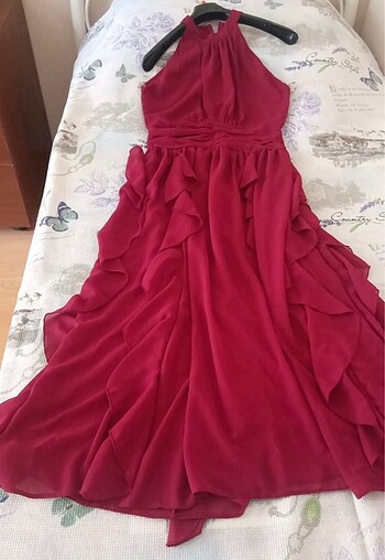 Diğer Bordo Elbise