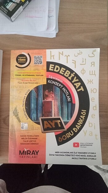 Miray Yayınları AYT Edebiyat Soru Bankası