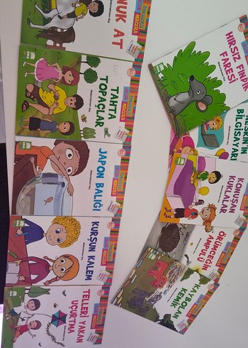 Çocuklar için Eğlenceli Hikaye Kitapları Seti