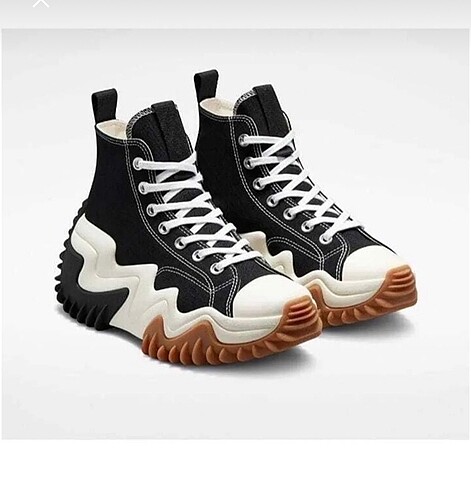 Converse Run Star Motion Unisex Siyah Platform Sneaker