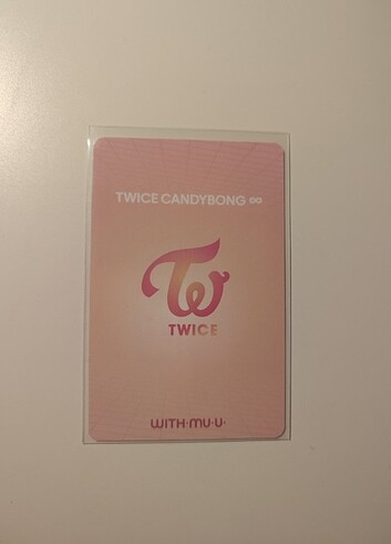 Diğer Twice candybong mina photocard