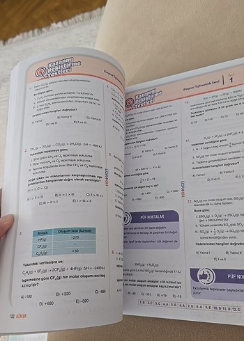 AYT Kimya Soru Bankası 3K
