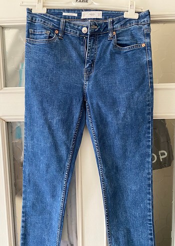 Kadın Mavi Denim Normal Boy Regular Fit Jean