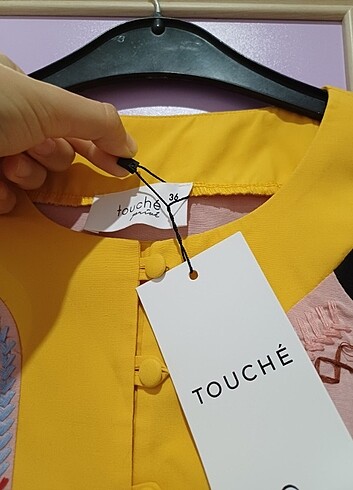 m Beden çeşitli Renk Touche Prive Tunik