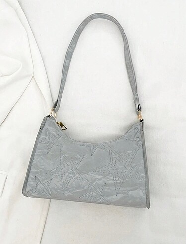 Solid color hobo shoulder bag