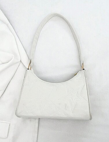 Diğer Solid color hobo shoulder bag