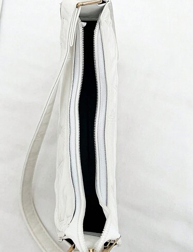 Beden beyaz Renk Solid color hobo shoulder bag