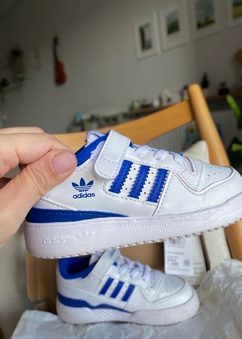 Beyaz Adidas Erkek Çocuk Spor Ayakkabı - Görsel 8