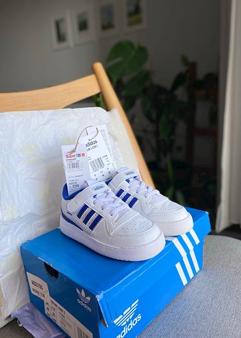 Beyaz Adidas Erkek Çocuk Spor Ayakkabı - Görsel 7