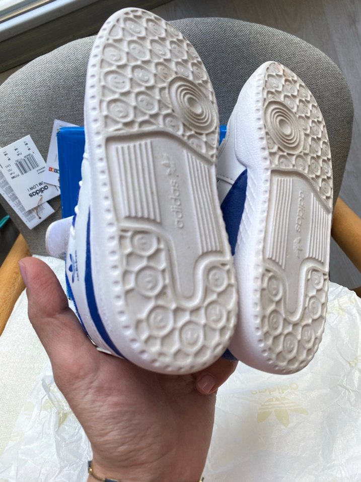 Beyaz Adidas Erkek Çocuk Spor Ayakkabı - Görsel 5