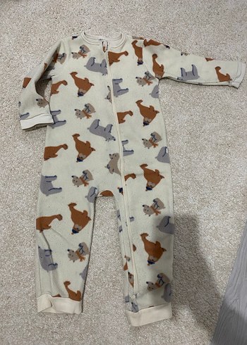 Yeni gibi 3 adet polar tulum 12-18 ay - Görsel 5