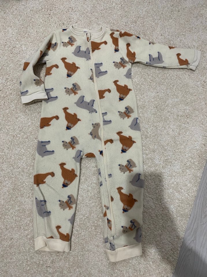 Yeni gibi 3 adet polar tulum 12-18 ay - Görsel 5