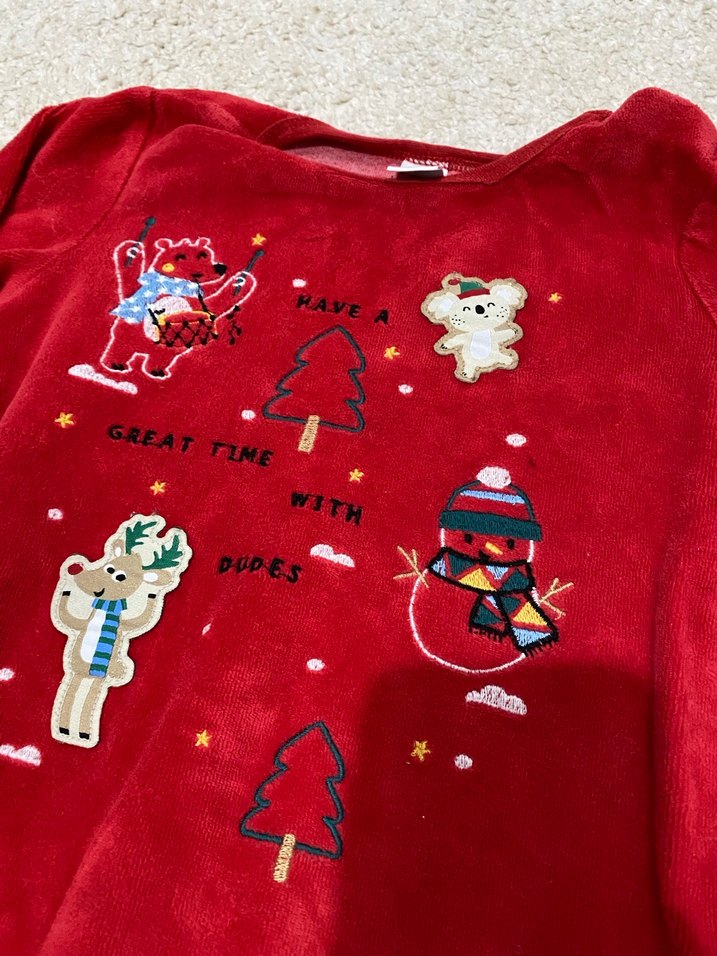 Yeni gibi 3 adet polar tulum 12-18 ay - Görsel 4