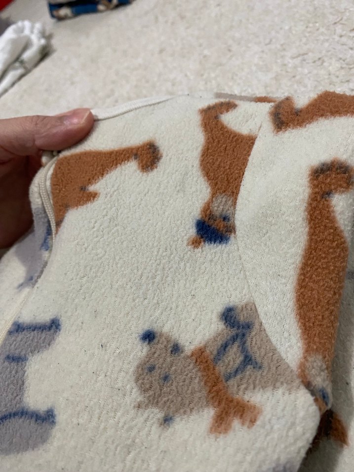 Yeni gibi 3 adet polar tulum 12-18 ay - Görsel 3