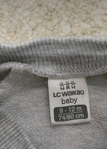 Gri Fermuarlı unisex bebek hırkası - Görsel 2