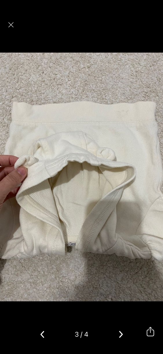 GAP kapşonlu bebek hırkası 6-12 - Görsel 2