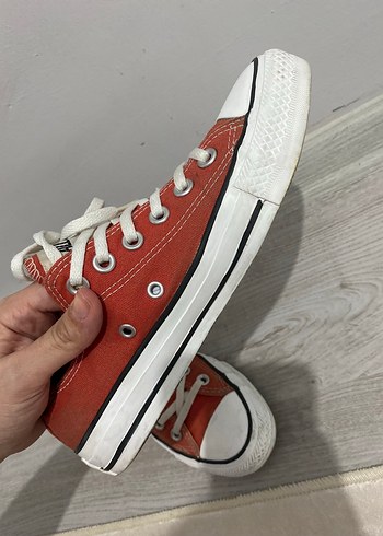 Kırmızı Converse All Star  37 Numara - Görsel 5